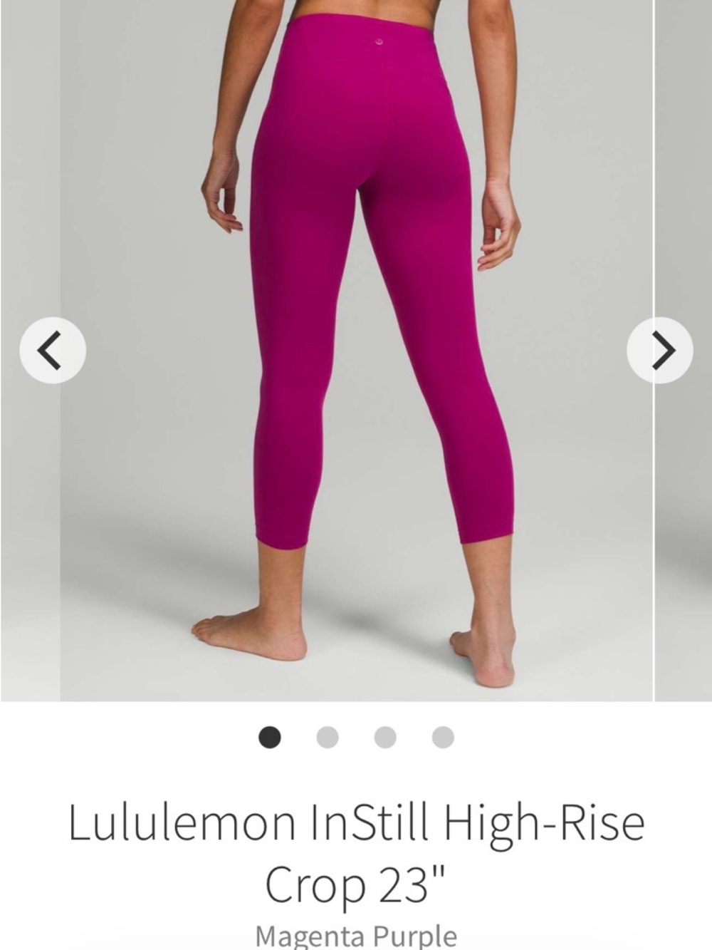 Lululemon InStill High Rise Crop 23” - Picture 6 of 10